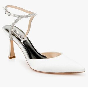Badgley Mischka Women's White Heels